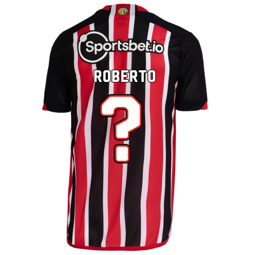 Dame Roberto #0 Blå Rød Bortetrøye Drakt Trøye 2023/24 Skjorter T-Skjorte