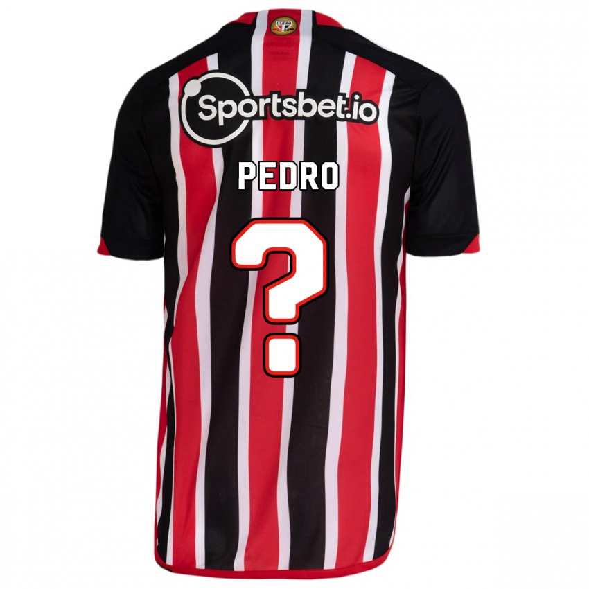 Dame Joao Pedro #0 Blå Rød Bortetrøye Drakt Trøye 2023/24 Skjorter T-Skjorte