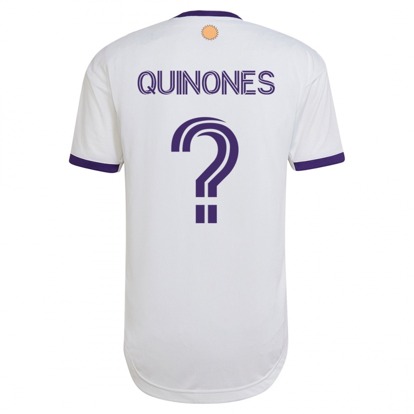 Dame Lucas Quiñones #0 Hvit Bortetrøye Drakt Trøye 2023/24 Skjorter T-Skjorte
