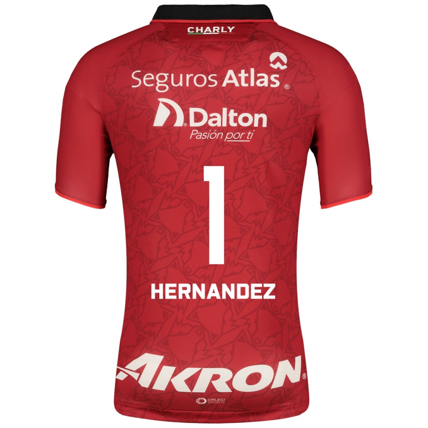 Dame José Hernández #1 Rød Bortetrøye Drakt Trøye 2023/24 Skjorter T-Skjorte