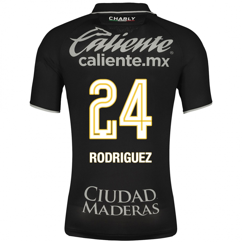 Dame Osvaldo Rodríguez #24 Svart Bortetrøye Drakt Trøye 2023/24 Skjorter T-Skjorte