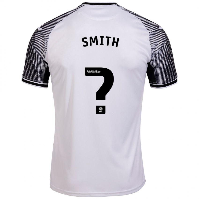 Barn Liam Smith #0 Hvit Hjemmetrøye Drakt Trøye 2023/24 Skjorter T-Skjorte