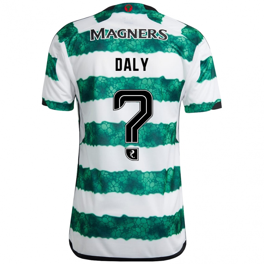 Barn Conor Daly #0 Grønn Hjemmetrøye Drakt Trøye 2023/24 Skjorter T-Skjorte