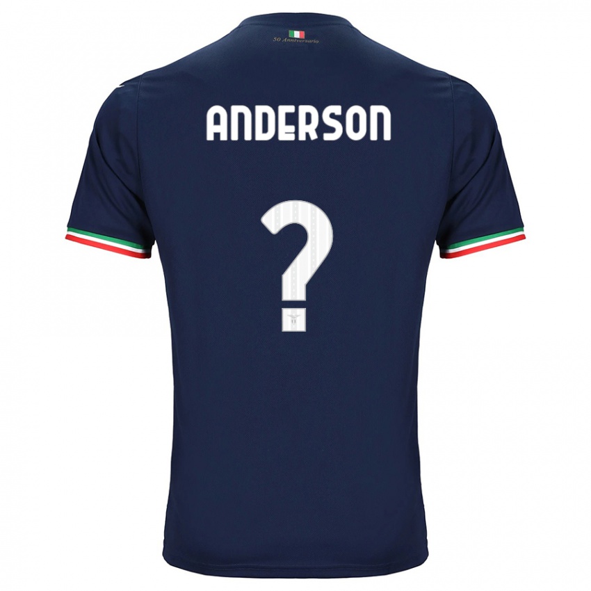 Barn André Anderson #0 Marinen Bortetrøye Drakt Trøye 2023/24 Skjorter T-Skjorte