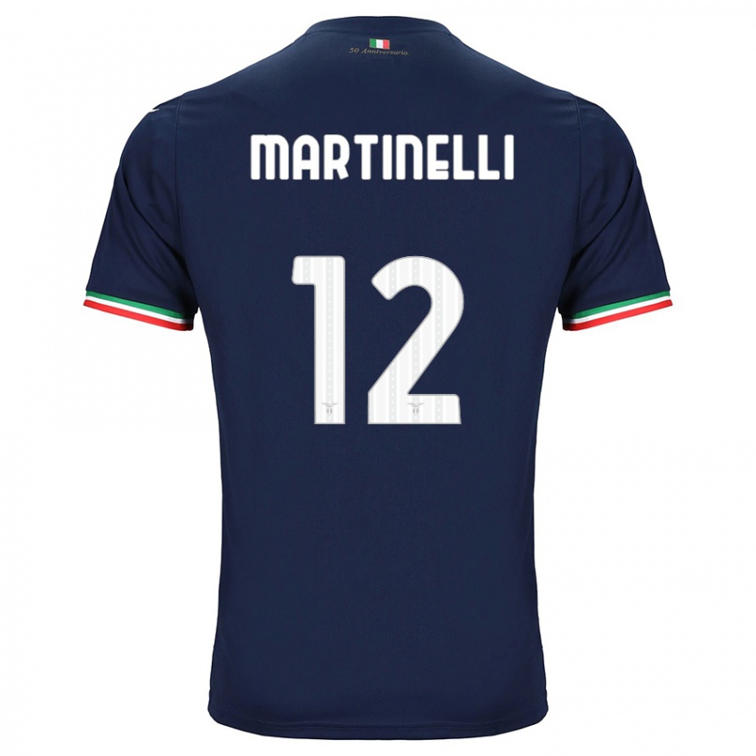 Barn Leonardo Martinelli #12 Marinen Bortetrøye Drakt Trøye 2023/24 Skjorter T-Skjorte