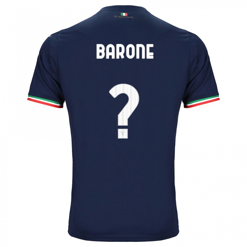 Barn Alessio Barone #0 Marinen Bortetrøye Drakt Trøye 2023/24 Skjorter T-Skjorte