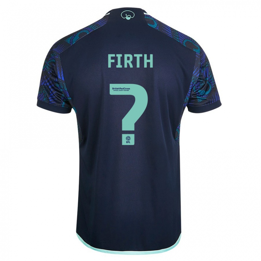 Barn Will Firth #0 Blå Bortetrøye Drakt Trøye 2023/24 Skjorter T-Skjorte