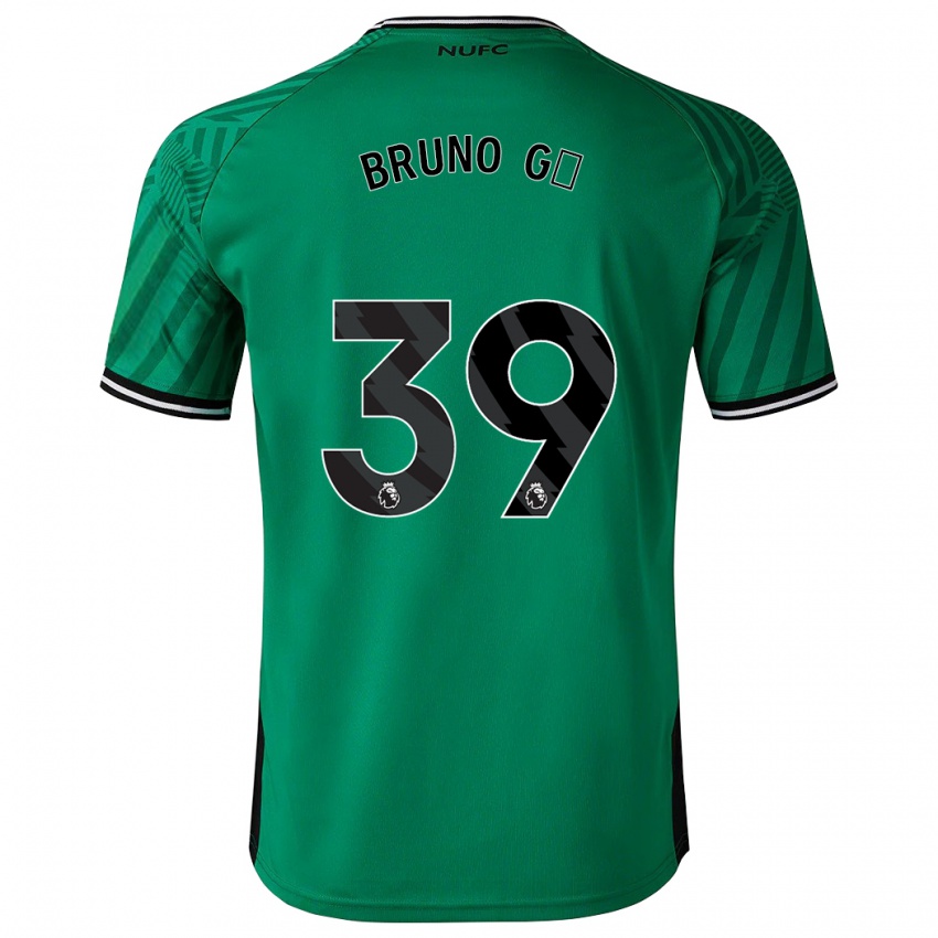 Barn Bruno Guimaraes #39 Grønn Bortetrøye Drakt Trøye 2023/24 Skjorter T-Skjorte
