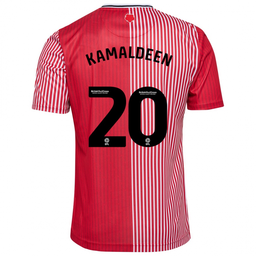 Mann Kamaldeen Sulemana #20 Rød Hjemmetrøye Drakt Trøye 2023/24 Skjorter T-Skjorte