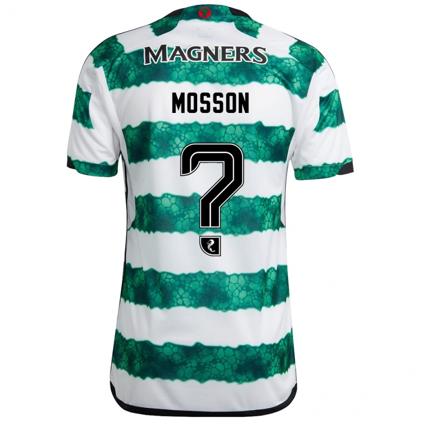 Mann Louis Mosson #0 Grønn Hjemmetrøye Drakt Trøye 2023/24 Skjorter T-Skjorte