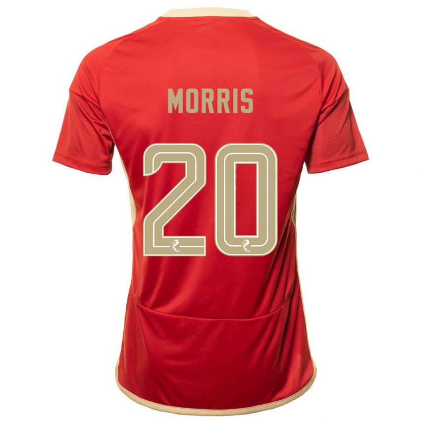 Mann Shayden Morris #20 Rød Hjemmetrøye Drakt Trøye 2023/24 Skjorter T-Skjorte