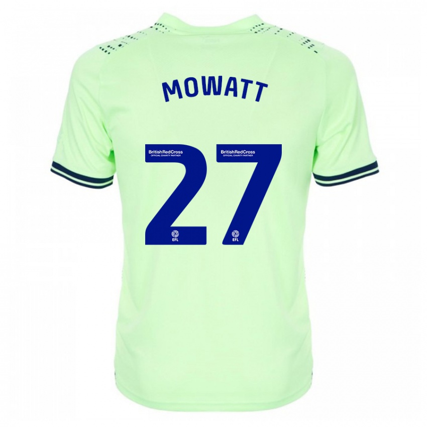 Mann Alex Mowatt #27 Marinen Bortetrøye Drakt Trøye 2023/24 Skjorter T-Skjorte