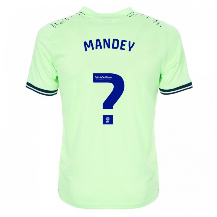 Mann Souleyman Mandey #0 Marinen Bortetrøye Drakt Trøye 2023/24 Skjorter T-Skjorte