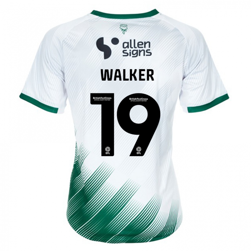 Mann Tyler Walker #19 Hvit Bortetrøye Drakt Trøye 2023/24 Skjorter T-Skjorte