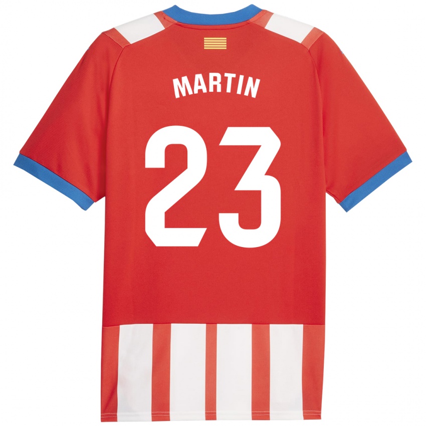 Dame Iván Martín #23 Rød Hvit Hjemmetrøye Drakt Trøye 2023/24 Skjorter T-Skjorte