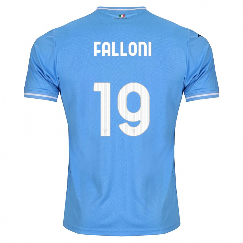 Dame Ludovica Falloni #19 Blå Hjemmetrøye Drakt Trøye 2023/24 Skjorter T-Skjorte