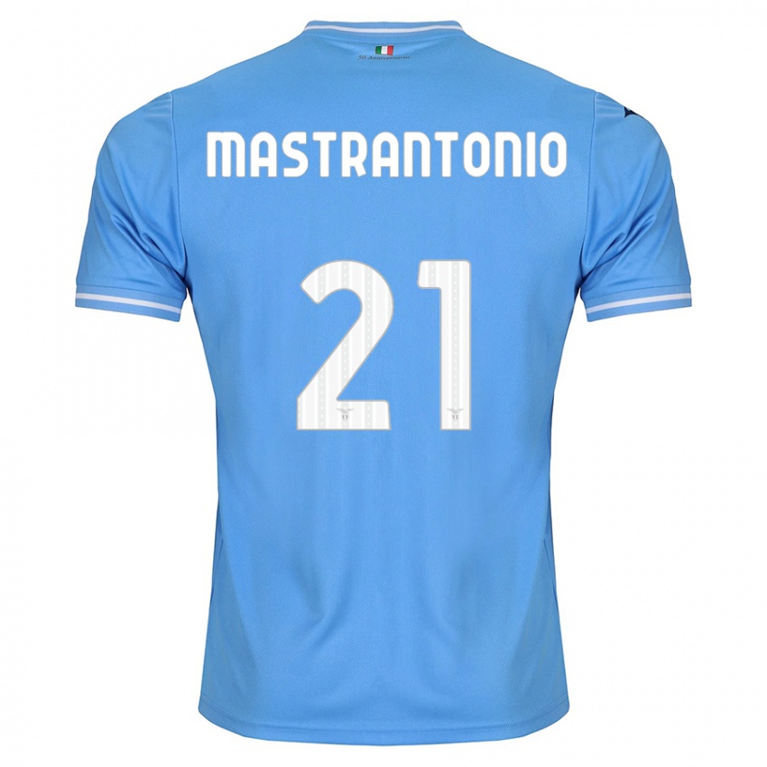 Dame Ella Mastrantonio #21 Blå Hjemmetrøye Drakt Trøye 2023/24 Skjorter T-Skjorte