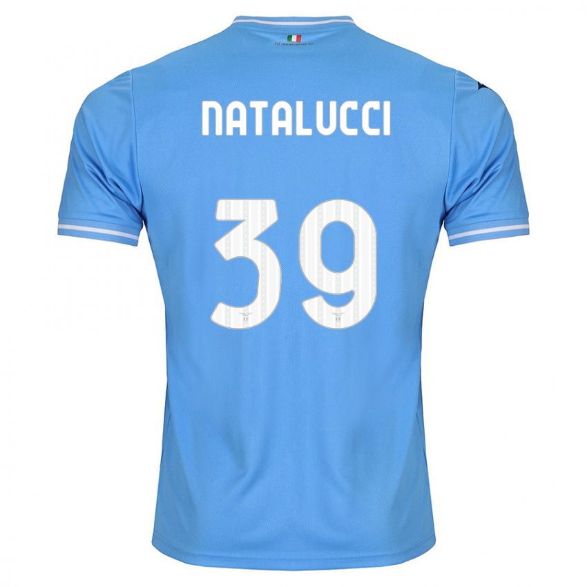 Dame Serena Natalucci #39 Blå Hjemmetrøye Drakt Trøye 2023/24 Skjorter T-Skjorte