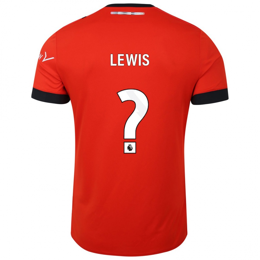Dame Millar Matthews-Lewis #0 Rød Hjemmetrøye Drakt Trøye 2023/24 Skjorter T-Skjorte