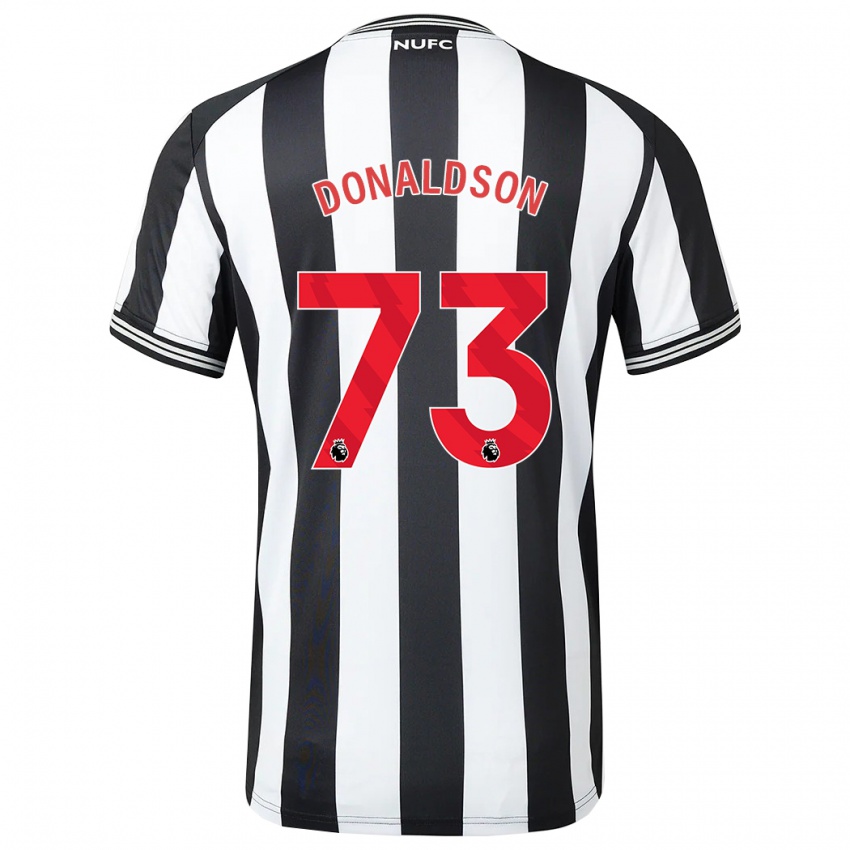 Dame Josh Donaldson #73 Svart Hvit Hjemmetrøye Drakt Trøye 2023/24 Skjorter T-Skjorte