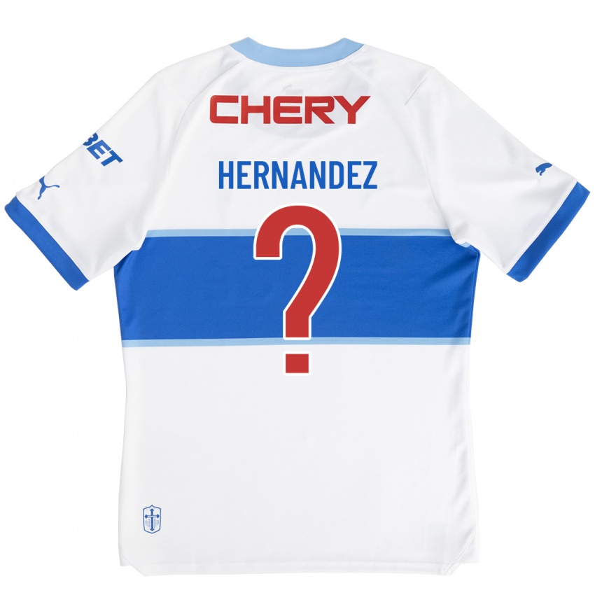 Dame Luis Felipe Hernández #0 Hvit Hjemmetrøye Drakt Trøye 2023/24 Skjorter T-Skjorte
