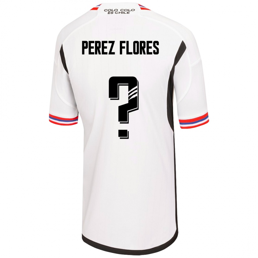 Dame Benjamín Pérez Flores #0 Hvit Hjemmetrøye Drakt Trøye 2023/24 Skjorter T-Skjorte