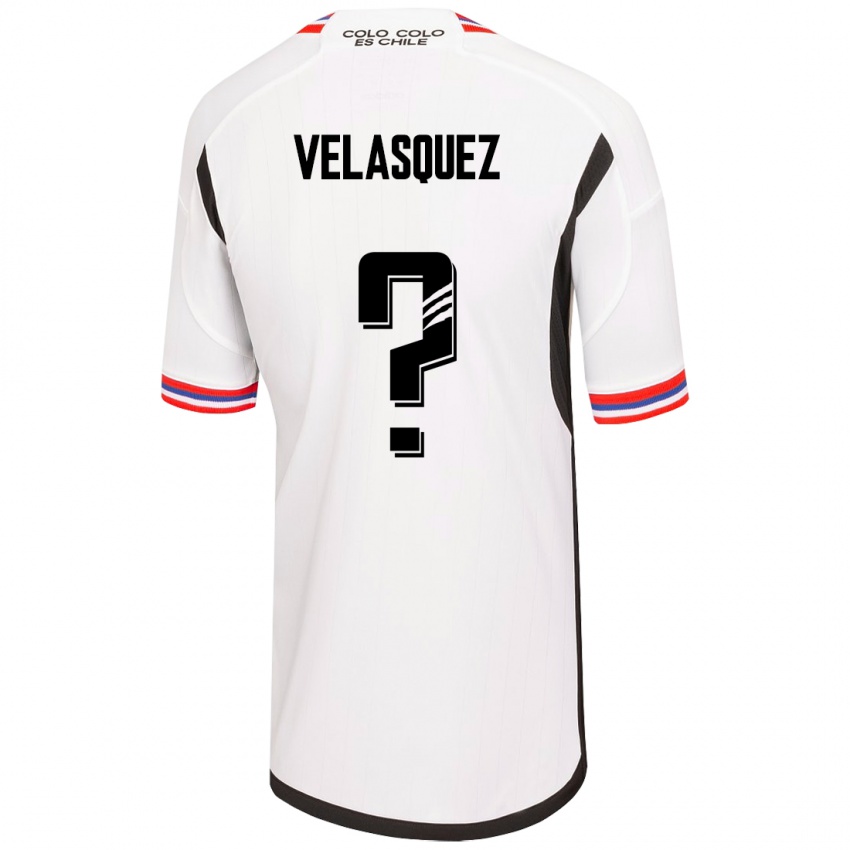 Dame Milovan Velásquez #0 Hvit Hjemmetrøye Drakt Trøye 2023/24 Skjorter T-Skjorte