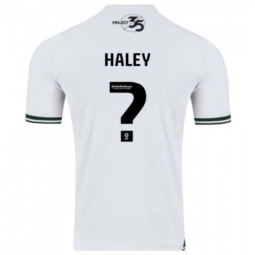 Dame Toby Haley #0 Hvit Bortetrøye Drakt Trøye 2023/24 Skjorter T-Skjorte