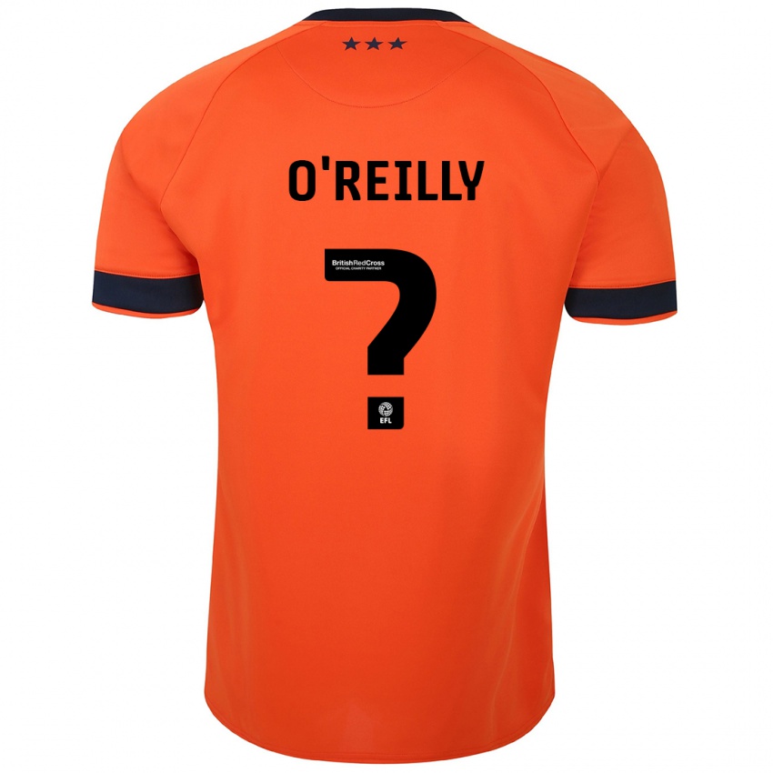 Dame Connor O'reilly #0 Oransje Bortetrøye Drakt Trøye 2023/24 Skjorter T-Skjorte