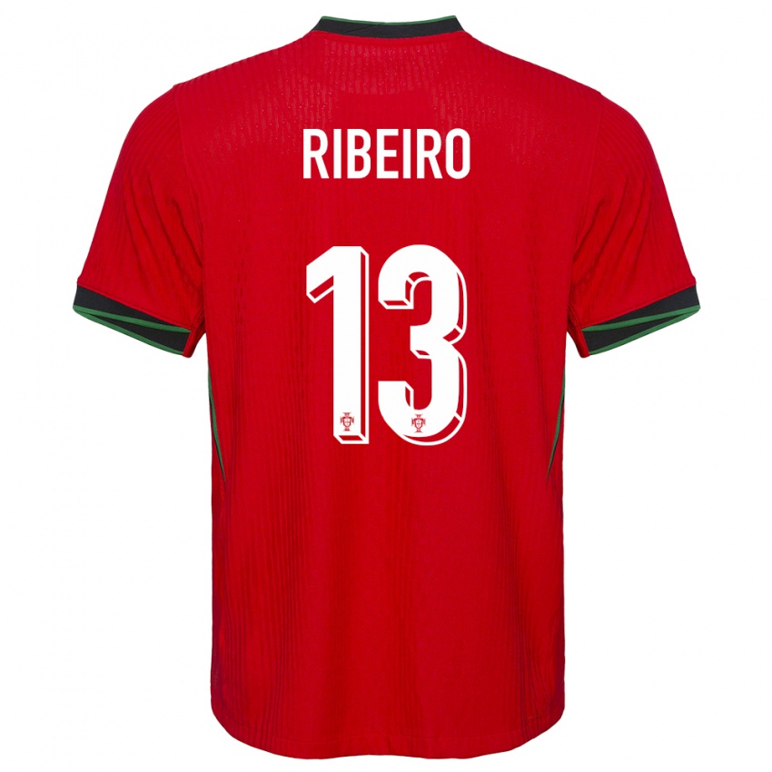 Mann Portugal Antonio Ribeiro #13 Rød Hjemmetrøye Drakt Trøye 24-26 Skjorter T-Skjorte
