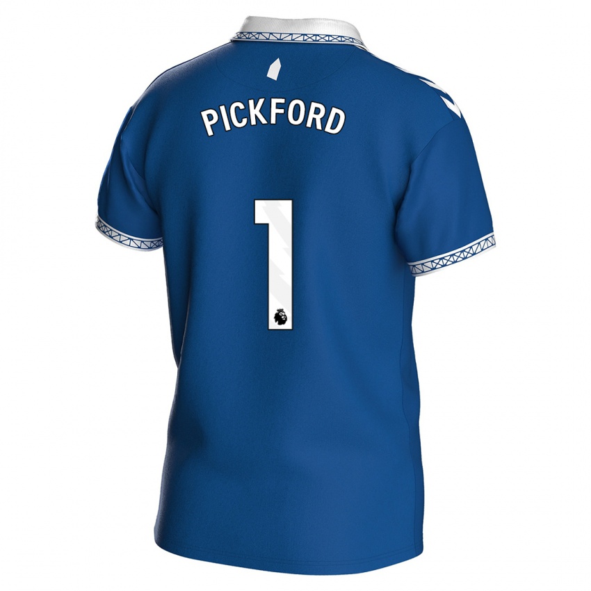 Barn Pickford #1 Kongeblå Hjemmetrøye Drakt Trøye 2023/24 Skjorter T-Skjorte