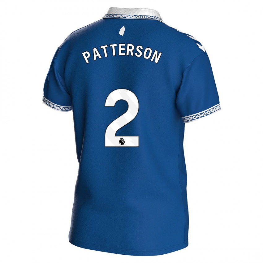 Barn Nathan Patterson #2 Kongeblå Hjemmetrøye Drakt Trøye 2023/24 Skjorter T-Skjorte
