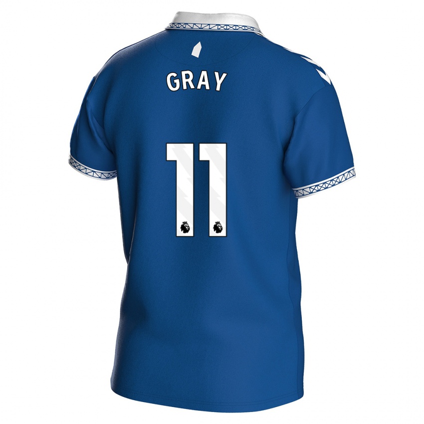 Barn Demarai Gray #11 Kongeblå Hjemmetrøye Drakt Trøye 2023/24 Skjorter T-Skjorte