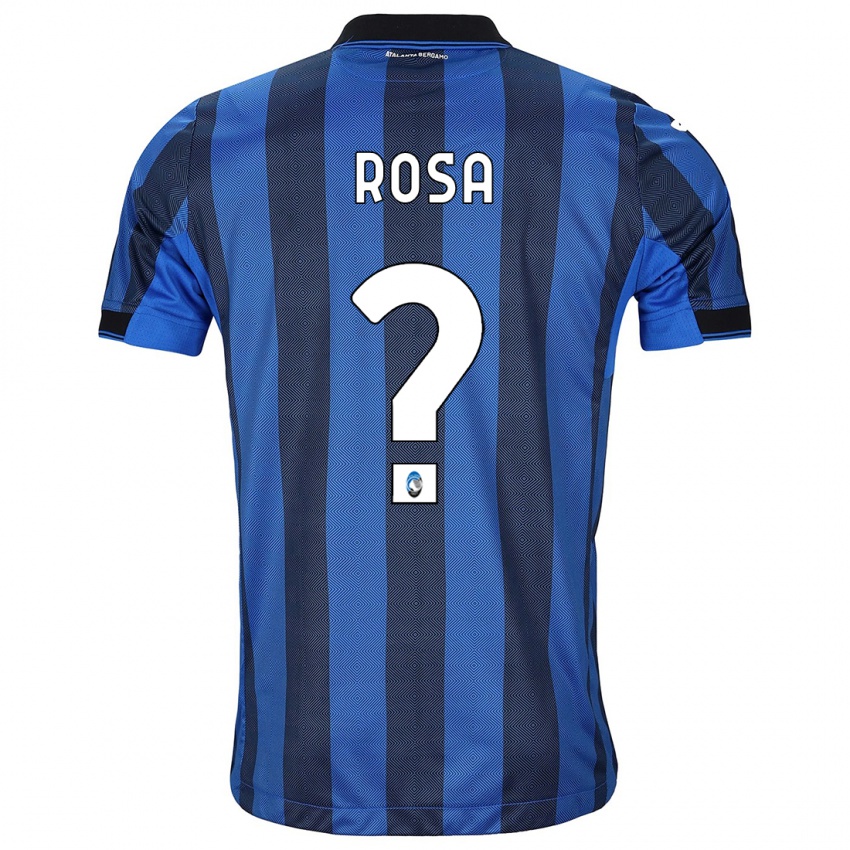 Barn Alessio Rosa #0 Svart Blå Hjemmetrøye Drakt Trøye 2023/24 Skjorter T-Skjorte
