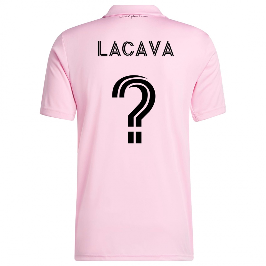 Barn Jake Lacava #0 Rosa Hjemmetrøye Drakt Trøye 2023/24 Skjorter T-Skjorte
