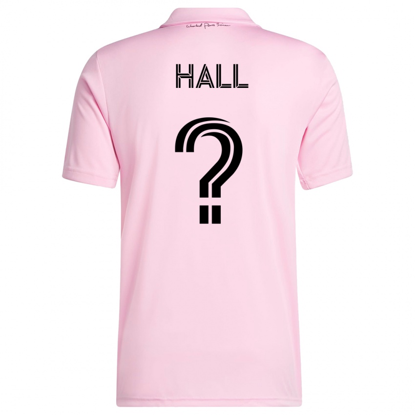 Barn Tyler Hall #0 Rosa Hjemmetrøye Drakt Trøye 2023/24 Skjorter T-Skjorte