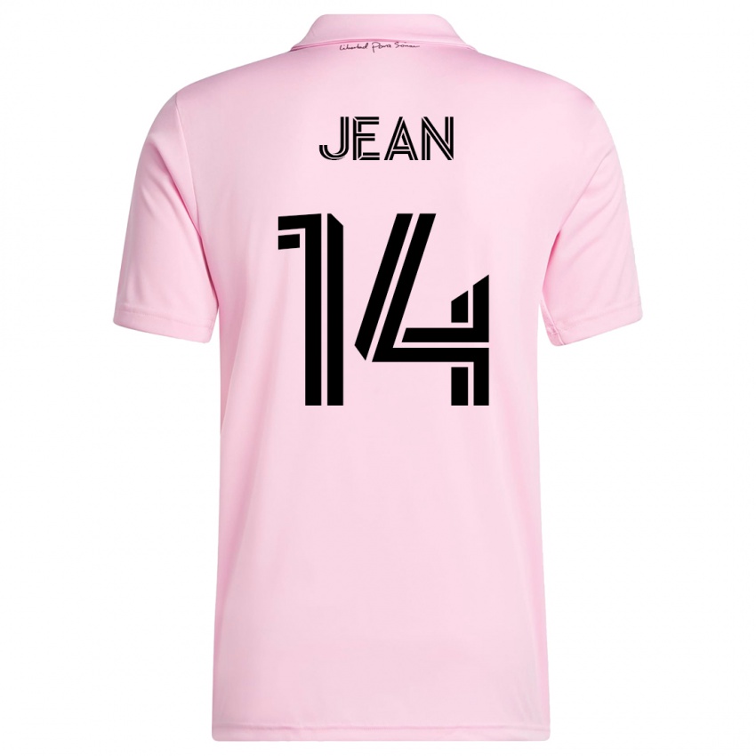Barn Corentin Jean #14 Rosa Hjemmetrøye Drakt Trøye 2023/24 Skjorter T-Skjorte