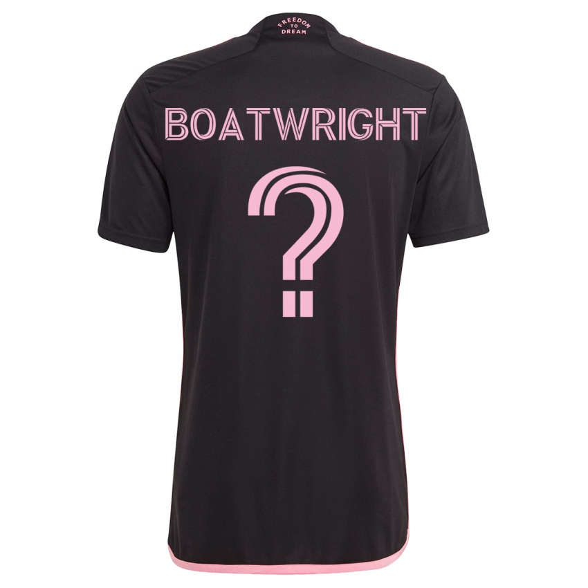 Barn Israel Boatwright #0 Svart Bortetrøye Drakt Trøye 2023/24 Skjorter T-Skjorte