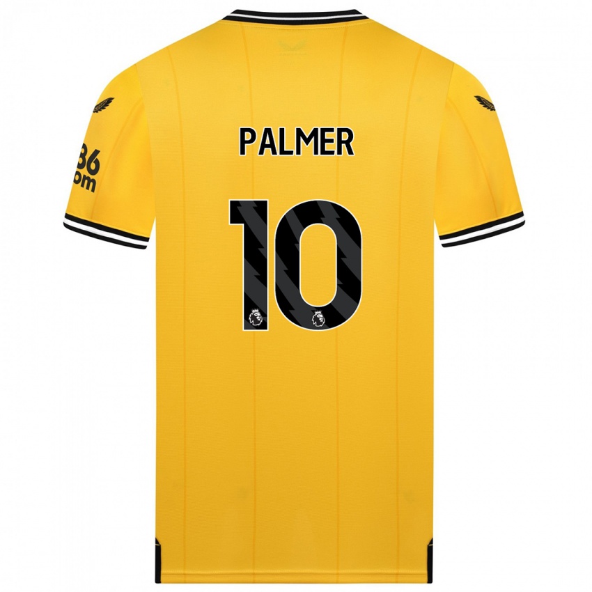 Mann Jamila Palmer #10 Gul Hjemmetrøye Drakt Trøye 2023/24 Skjorter T-Skjorte