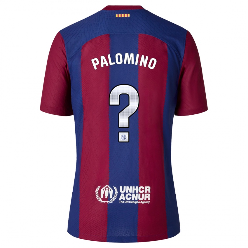 Mann Oriol Palomino #0 Rød Blå Hjemmetrøye Drakt Trøye 2023/24 Skjorter T-Skjorte