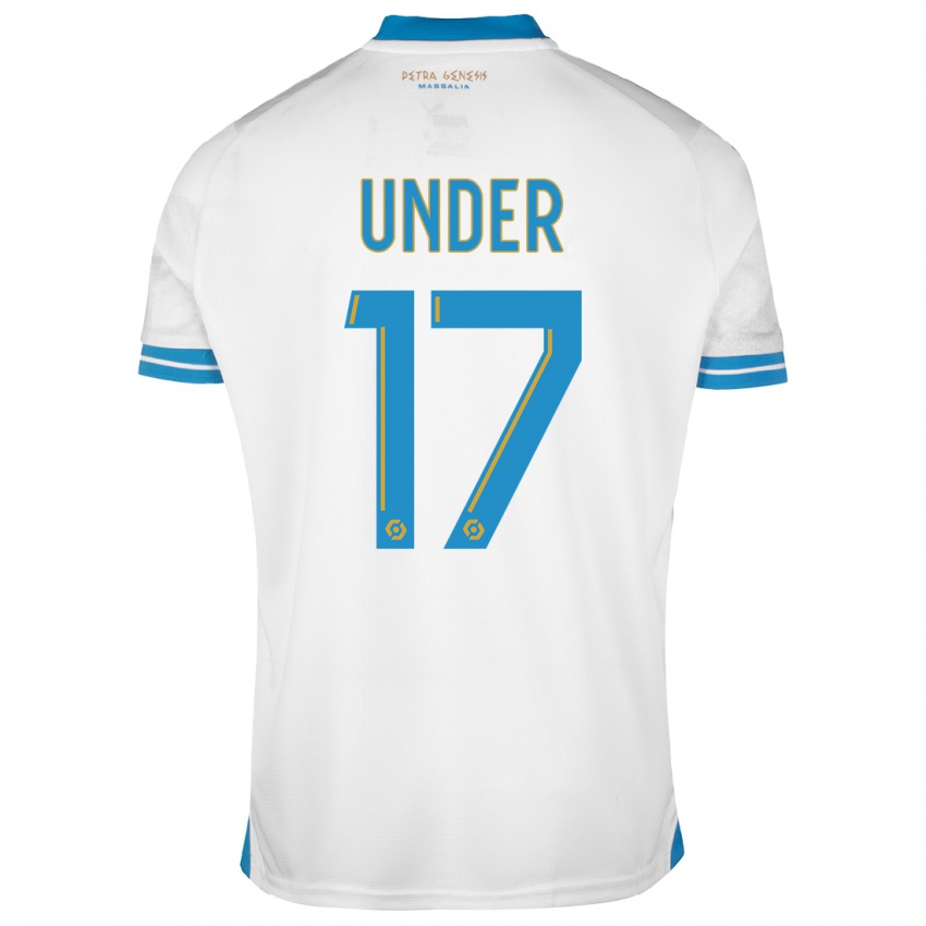 Mann Cengiz Under #17 Hvit Hjemmetrøye Drakt Trøye 2023/24 Skjorter T-Skjorte