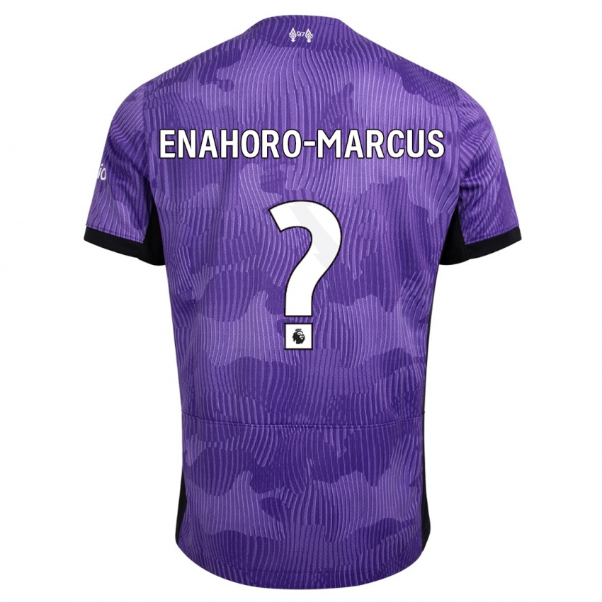 Mann Louis Enahoro-Marcus #0 Lilla Tredje Sett Drakt Trøye 2023/24 Skjorter T-Skjorte