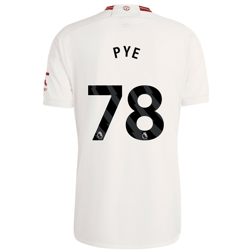 Mann Logan Pye #78 Hvit Tredje Sett Drakt Trøye 2023/24 Skjorter T-Skjorte