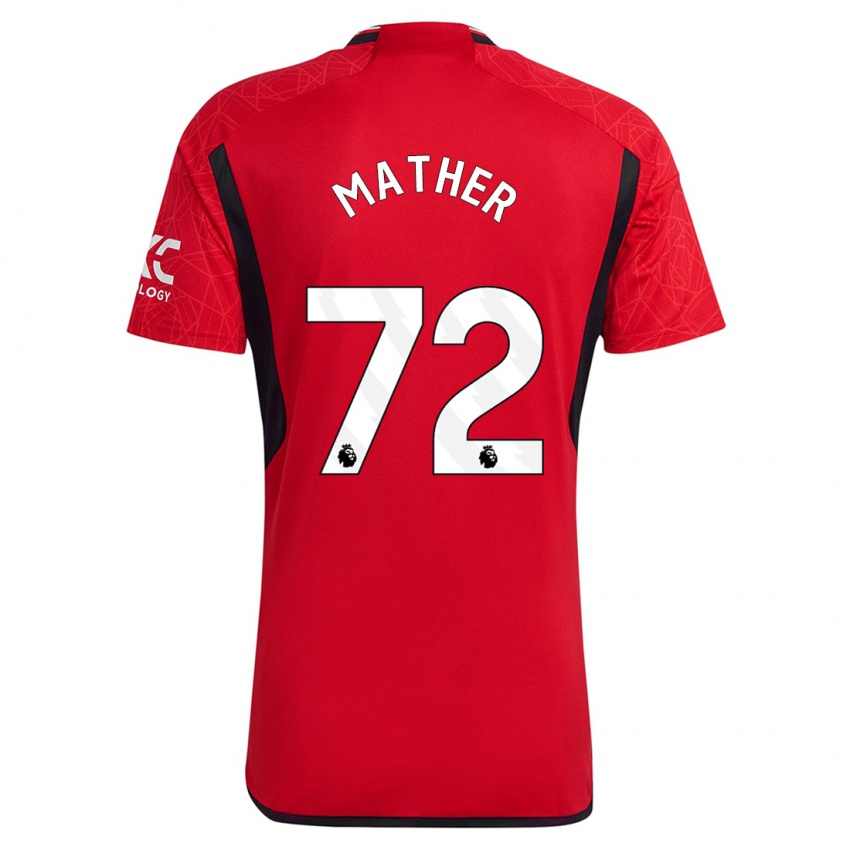 Dame Sam Mather #72 Rød Hjemmetrøye Drakt Trøye 2023/24 Skjorter T-Skjorte