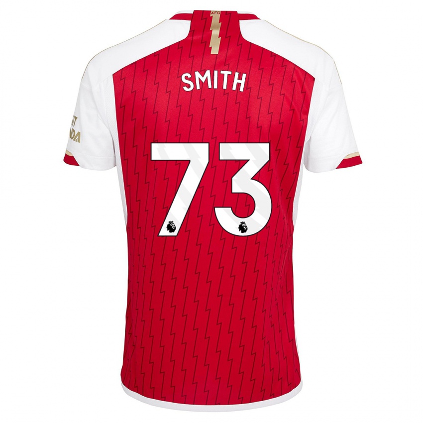 Dame Tom Smith #73 Rød Hjemmetrøye Drakt Trøye 2023/24 Skjorter T-Skjorte