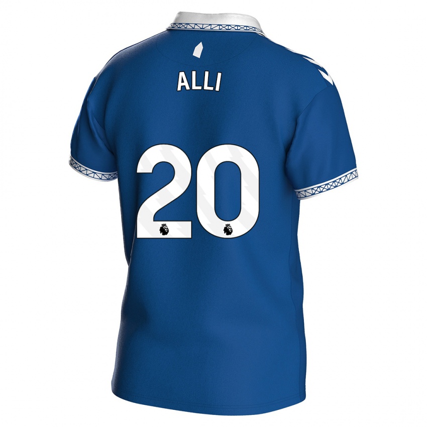 Dame Dele Alli #20 Kongeblå Hjemmetrøye Drakt Trøye 2023/24 Skjorter T-Skjorte
