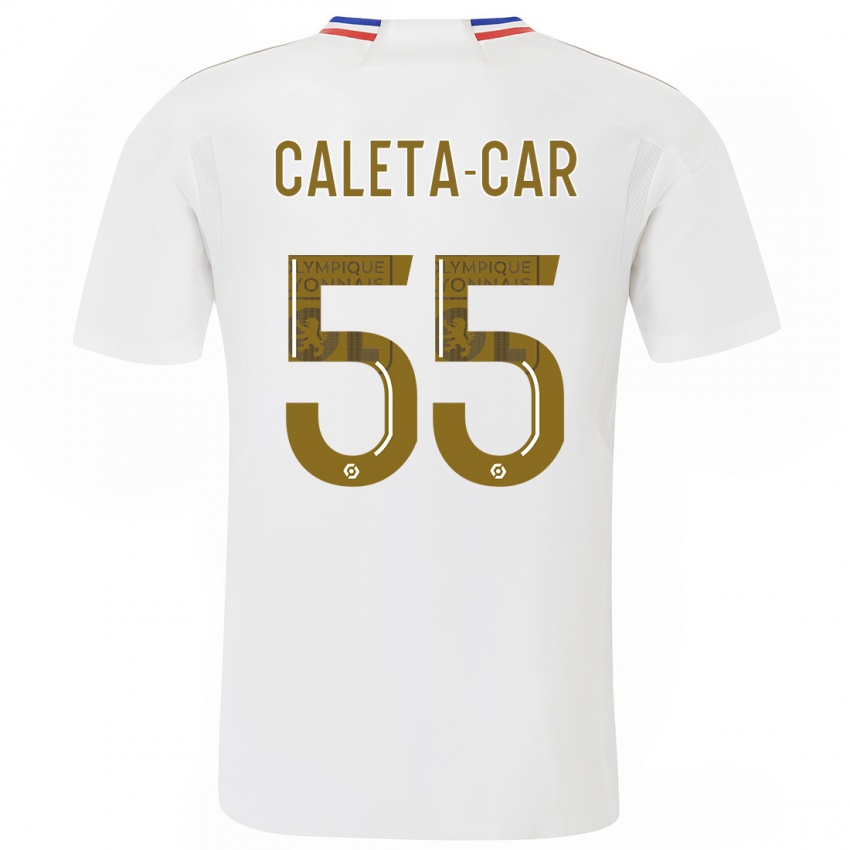 Dame Duje Caleta-Car #55 Hvit Hjemmetrøye Drakt Trøye 2023/24 Skjorter T-Skjorte