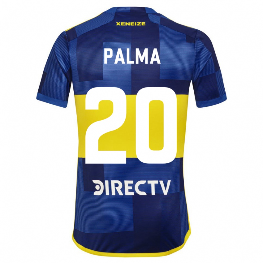 Dame Lucas Palma #20 Mørk Blå Gul Hjemmetrøye Drakt Trøye 2023/24 Skjorter T-Skjorte