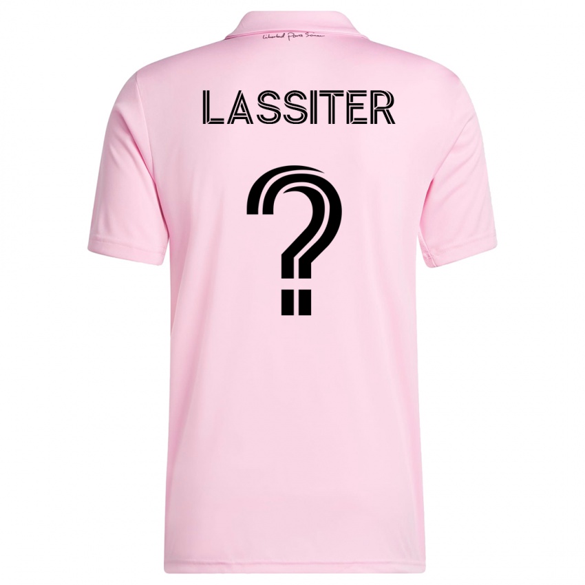 Dame Ariel Lassiter #0 Rosa Hjemmetrøye Drakt Trøye 2023/24 Skjorter T-Skjorte
