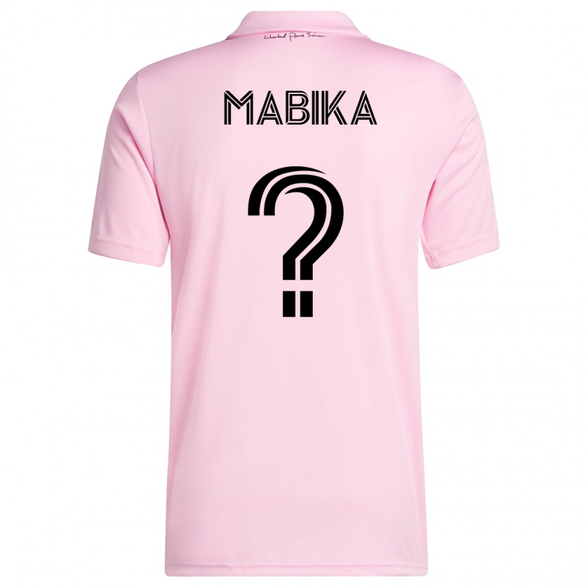 Dame Aimé Mabika #0 Rosa Hjemmetrøye Drakt Trøye 2023/24 Skjorter T-Skjorte